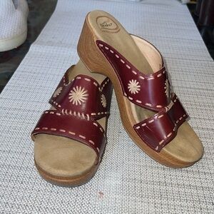 Dansko sunny sandals brown sz 40 EUR.